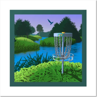 Disc Golf Amongst the Wetlands Posters and Art